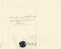 Louis XV Lettre autographe signée à son petit-fils, Ferdinand Ier de Parme