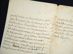 Louis de Noailles Maréchal de France Lettre autographe signée