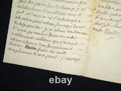 Louis de Noailles Maréchal de France Lettre autographe signée