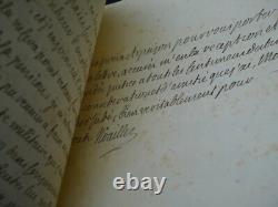 Louis de Noailles Maréchal de France Lettre autographe signée