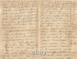 Louise MICHEL Lettre autographe signée au camarade Alexandre Roy. 1897