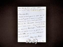 Lucien GUITRY lettre autographe signée Littré et Béranger de Sacha Guitry
