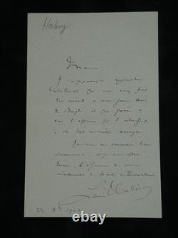 Ludovic Halévy Lot de 12 lettres autographes signées 1858/1902