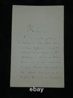 Ludovic Halévy Lot de 12 lettres autographes signées 1858/1902