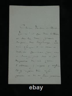 Ludovic Halévy Lot de 12 lettres autographes signées 1858/1902