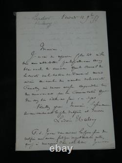 Ludovic Halévy Lot de 12 lettres autographes signées 1858/1902