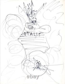 MATHIEU (Georges). 20 lettres et cartes autographes signées, 8 livres dédicacés