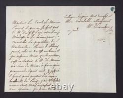 MONTMORENCY-LUXEMBOURG Lettre autographe signée Etats généraux Révolution