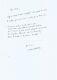 M. Houellebecq Lettre Autographe Signée Le Souvenir Du Soleil Sérotonine