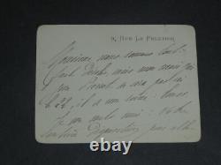 Madame AMEL Comédie française Ensemble de 9 lettres autographes signées