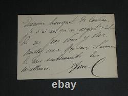 Madame AMEL Comédie française Ensemble de 9 lettres autographes signées