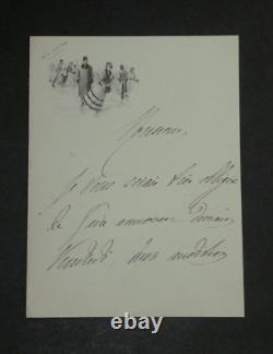 Madame AMEL Comédie française Ensemble de 9 lettres autographes signées