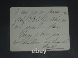 Madame AMEL Comédie française Ensemble de 9 lettres autographes signées
