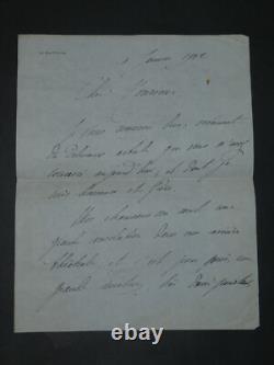 Madame AMEL Comédie française Ensemble de 9 lettres autographes signées