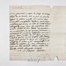 Madame Dacier Rare Lettre Autographe Signée À Limojon De Saint-didier. 1719