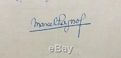 Marcel PAGNOL Importante lettre autographe signée à Deval 4 pages ALS