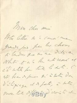 Marcel PROUST Lettre autographe signée. La Recherche du temps perdu. 1913