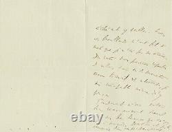 Marcel PROUST Lettre autographe signée. La publication de La Recherche. 1909