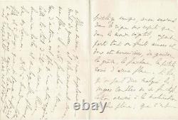 Marcel PROUST Lettre autographe signée. Magnifique lettre de voeux. 1915