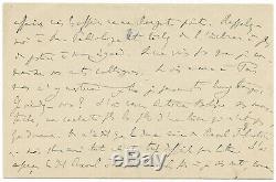 Marcel PROUST / Lettre autographe signée / Ruskin / Baudelaire / Ritz