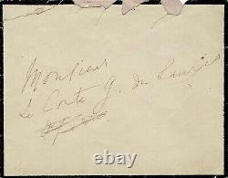 Marcel PROUST Lettre autographe signée. Ses Stendhal et ses Chateaubriand