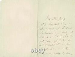 Marcel PROUST- Lettre autographe signée. Son émotion & ses condoléances à Lauris