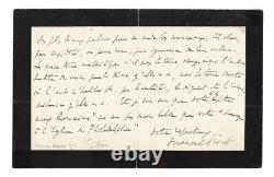 Marcel PROUST / Lettre autographe signée à R. De Montesquiou / Venise / Tintoret