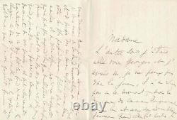 Marcel PROUST Longue lettre autographe signée (8pp) sur son chagrin éternel