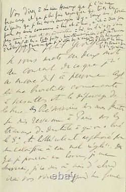 Marcel PROUST Longue lettre autographe signée à Georges de Lauris. 8 pages
