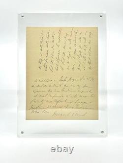 Marcel PROUST Tendre lettre autographe signée 1913 Belle signature