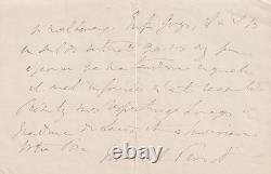 Marcel PROUST Tendre lettre autographe signée 1913 Belle signature