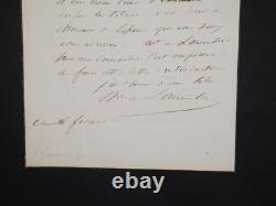 Maréchal de LAURISTON Lettre autographe signée Gretry Lefresnois