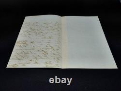 Marie PLEYEL lettre autographe signée à M. De Trémont 1844