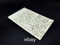 Marie Pleyel Belle lettre autographe signée à M. De Trémont 1844
