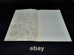 Marie Pleyel Belle lettre autographe signée à M. De Trémont 1844