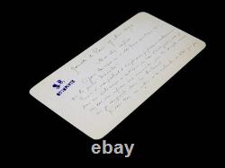 Marie Rose ASTIE DE VALSAYRE lettre autographe signée féminisme 1898