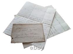 Marine Admiral Sidney Smith Rival De Nelson Lettre Autographe Signee 1795