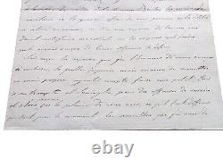 Marine Admiral Sidney Smith Rival De Nelson Lettre Autographe Signee 1795