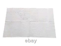 Marine Admiral Sidney Smith Rival De Nelson Lettre Autographe Signee 1795