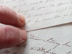 Marine Admiral Sidney Smith Rival De Nelson Lettre Autographe Signee 1795