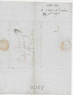 Marquis de SADE Lettre autographe signée 1795