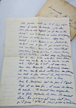 Maurice DRUON lettre autographes signée