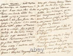 Maxime du Camp 2 lettres autographe signées éditeur Houssaye Dargaud Revue