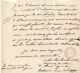 Militaire Maréchal Empire Oudino Duc De Reggio Lettre Autographe Signée Ministre