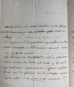 NAPOLÉON Ier. Letizia BONAPARTE Rare lettre signée de Madame Mère (1813)
