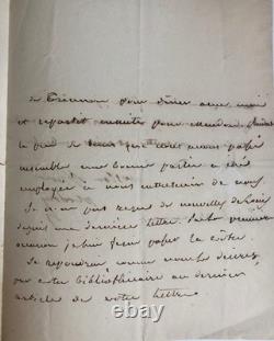 NAPOLÉON Ier. Letizia BONAPARTE Rare lettre signée de Madame Mère (1813)