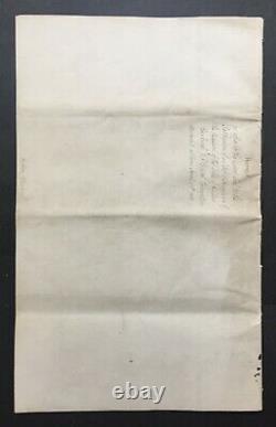 Napoléon Ier Congrès de Vienne Roi GEORGE IV document / lettre signée 1818