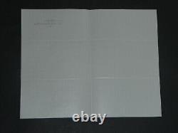 Napoléon Jérôme Bonaparte Lettre autographe signée à sa sour Mathilde, 1875