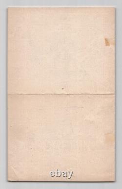 Natalia Janotha Lettre autographe signée de remerciements 1887