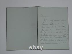 Nélie Jacquemart Peintre Ensemble de 8 lettres autographes signées